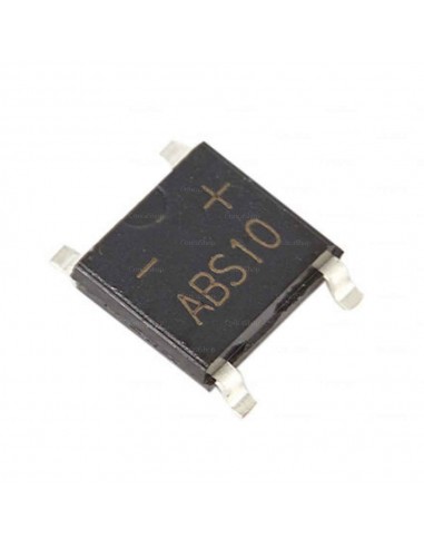 Puente rectificador diodos ABS10 1000V 1A